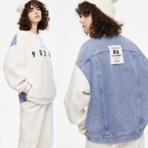 URLAZH LA DENIM SWEATSHIRT